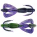 Приманка силіконова для риболовлі, Taipan Crazy Flip, 2,8 дюйма, 8шт/уп, колір №16 Violet chartrease neon